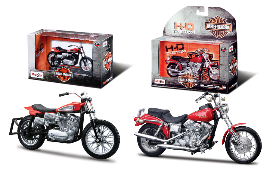 Miniature Harley Davidson Collection Hachette